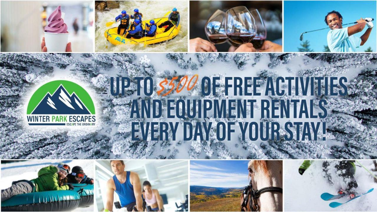 Ski In-Out Luxury Condo #4474 With Huge Hot Tub & Great Views - 500 Dollars Of Free Activities & Equipment Rentals Daily Winter Park Exteriör bild
